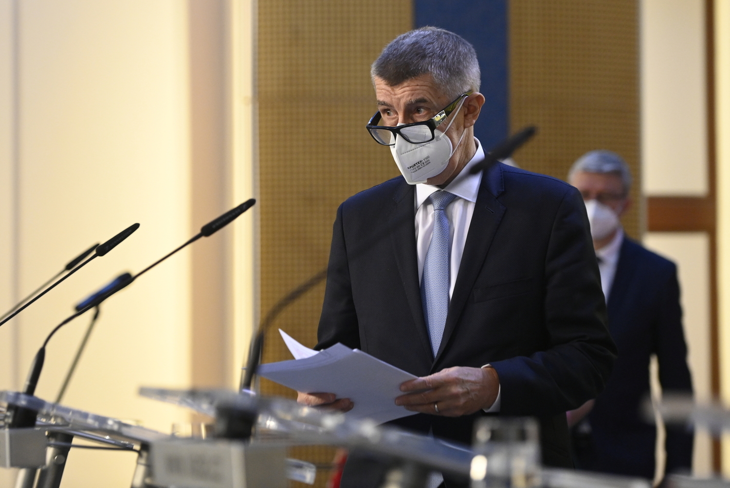 Končící premiér Andrej Babiš (ANO).