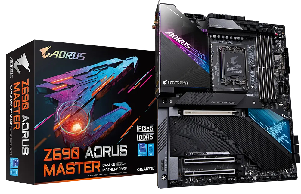 Dostaňte z nových Intel procesorů maximum se základními deskami AORUS od GIGABYTE.