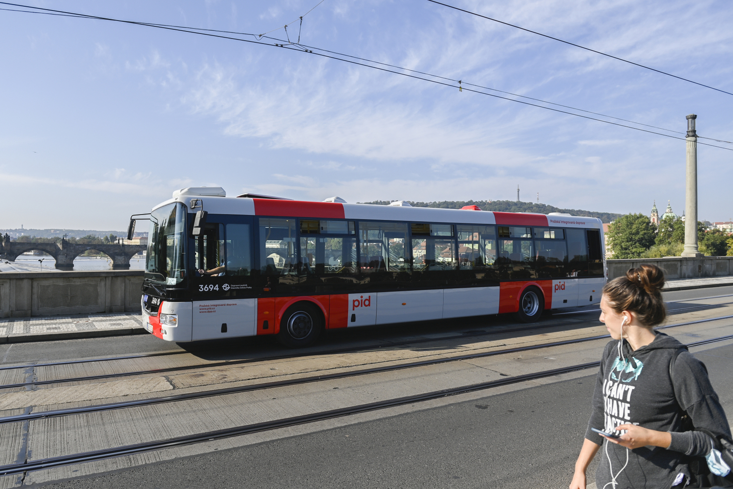 Autobus Pražské integrované dopravy (ilustrační foto).