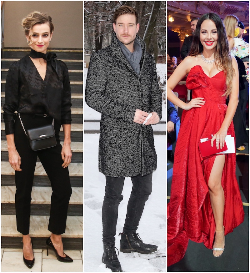 Ivana Jirešová, Vladimír Polívka, Monika Bagárová. 