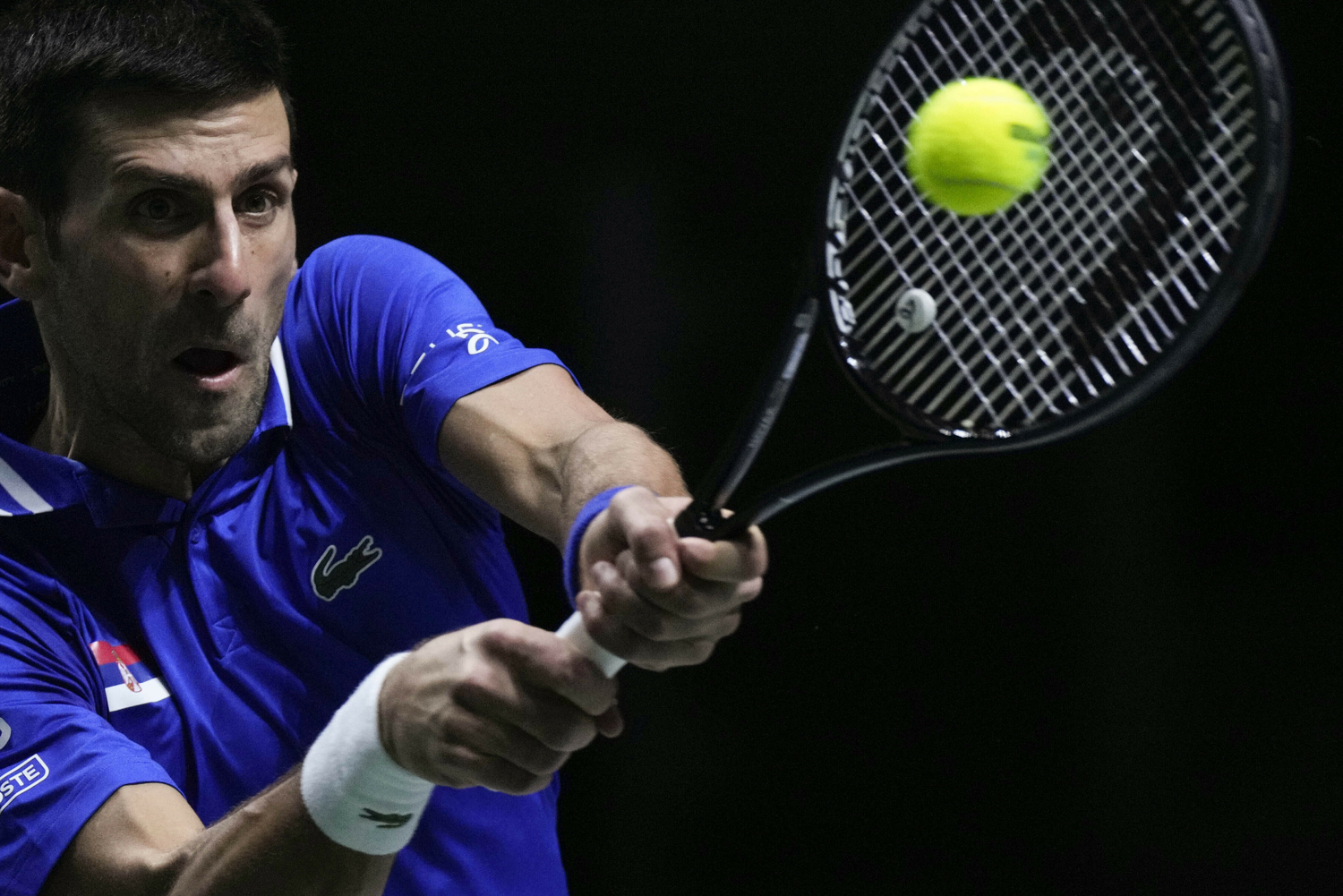 Srbský tenista Novak Djokovič.