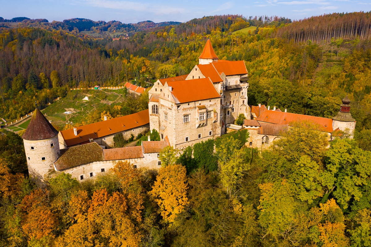 Hrad Pernštejn. 