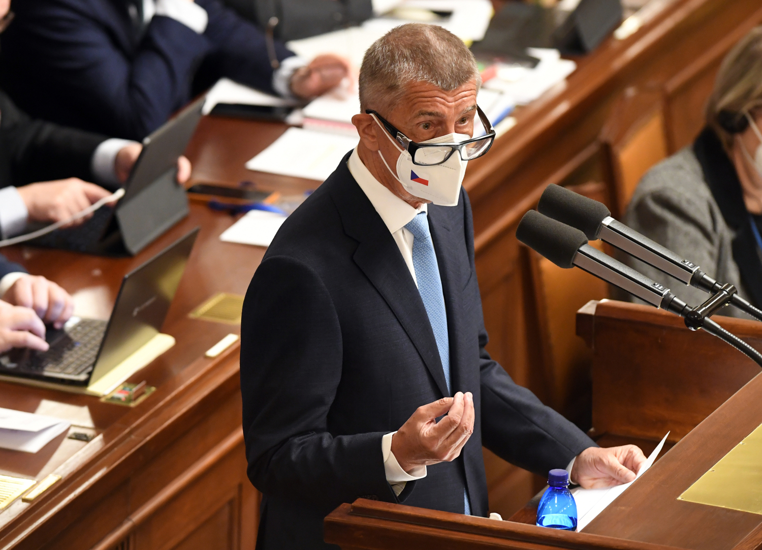 Poslanec Andrej Babiš (ANO).
