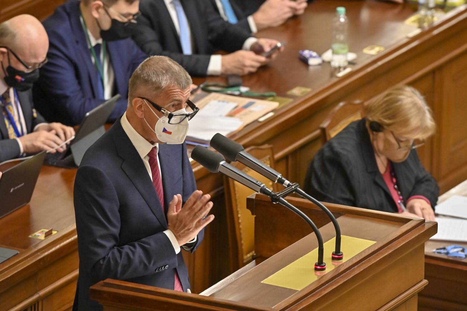 Poslanec a bývalý premiér Andrej Babiš (ANO).