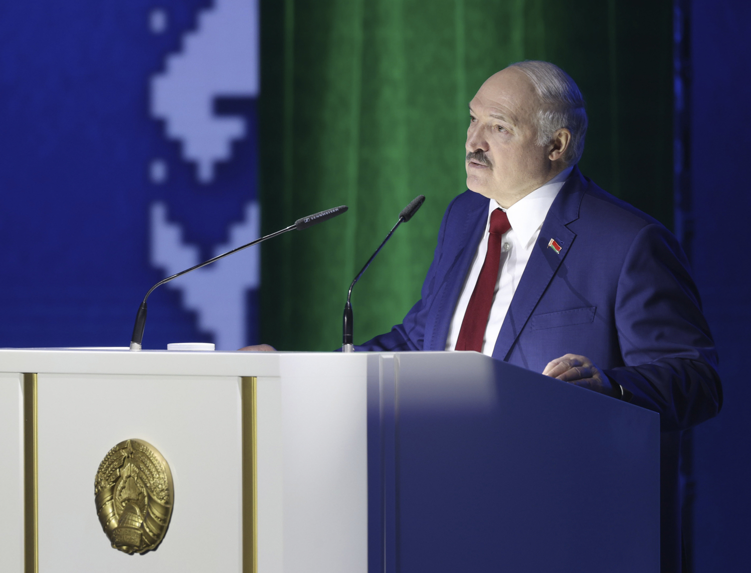 Běloruský prezident Alexandr Lukašenko.