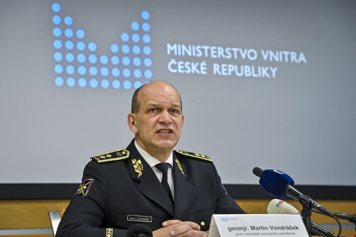 Nový policejní prezident Martin Vondrášek.