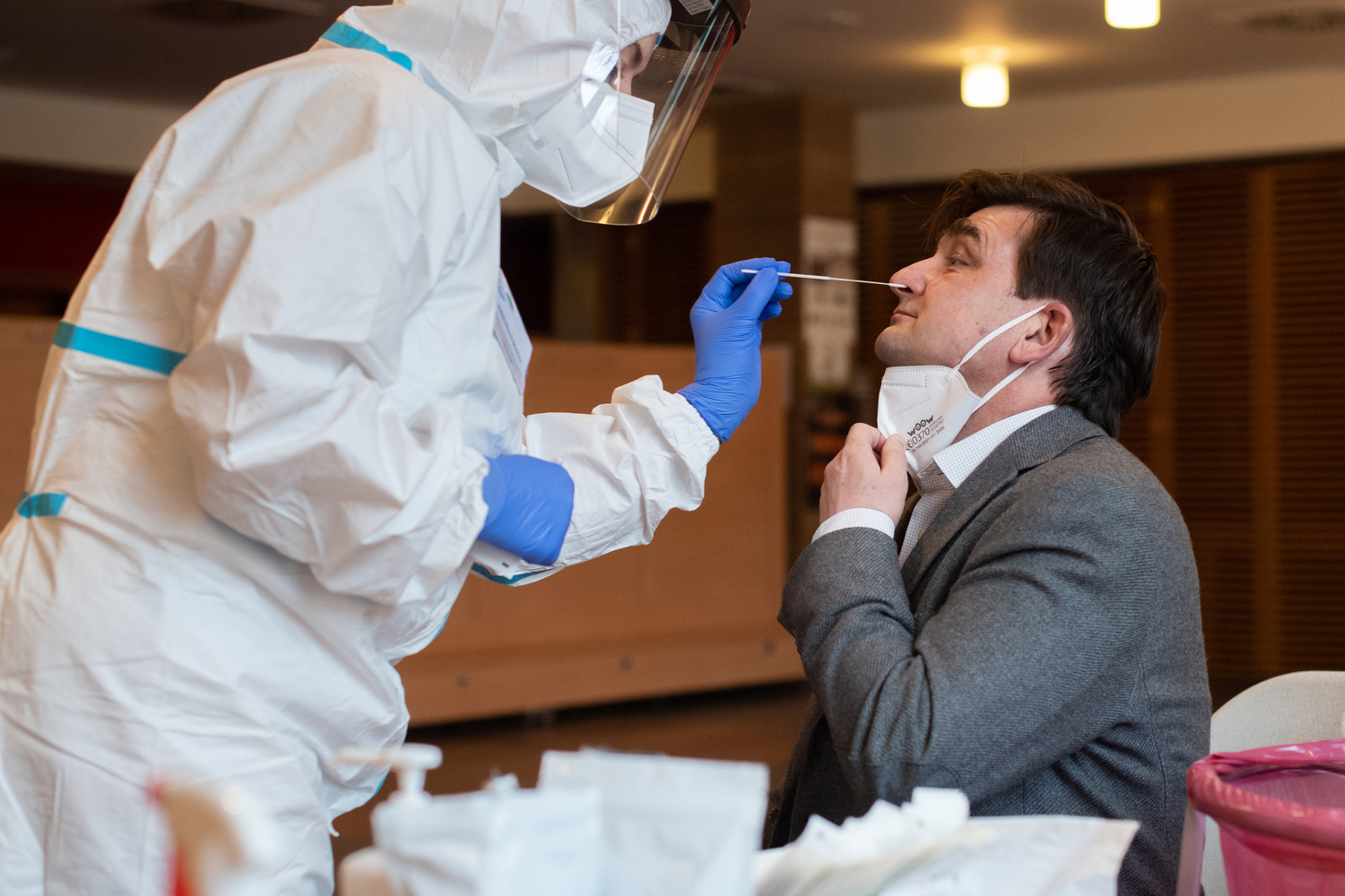 Hejtman Královehradeckého kraje Martin Červíček (ODS). Na snímku z 11. 3. 2021 Hejtman Královehradeckého kraje Martin Červíček (ODS). Na snímku z 11. 3. 2021