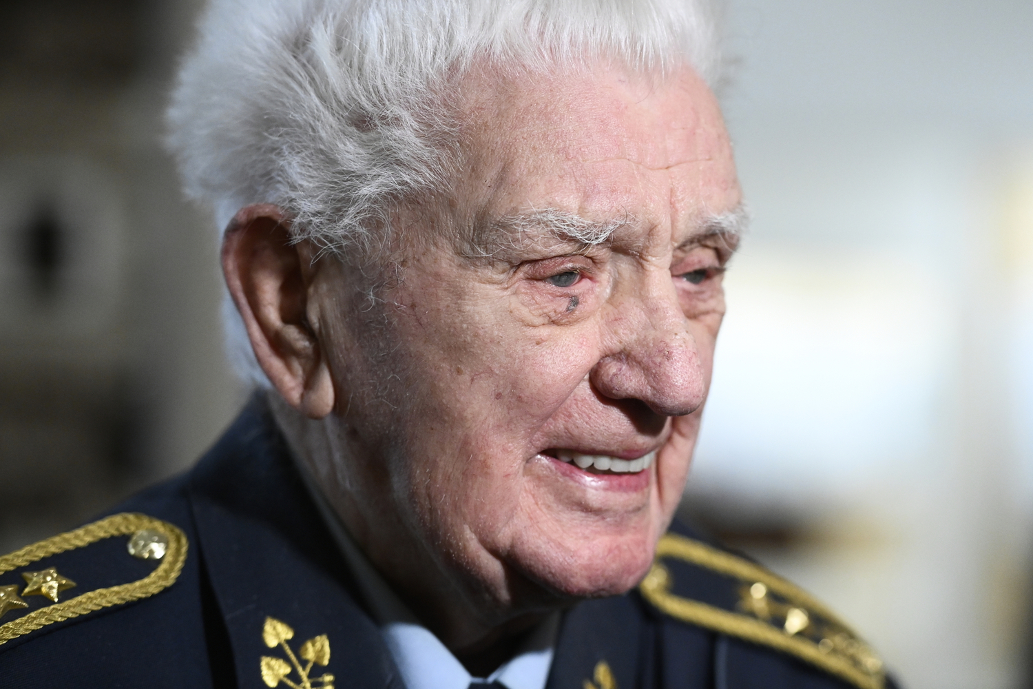 Válečný veterán Emil Boček.