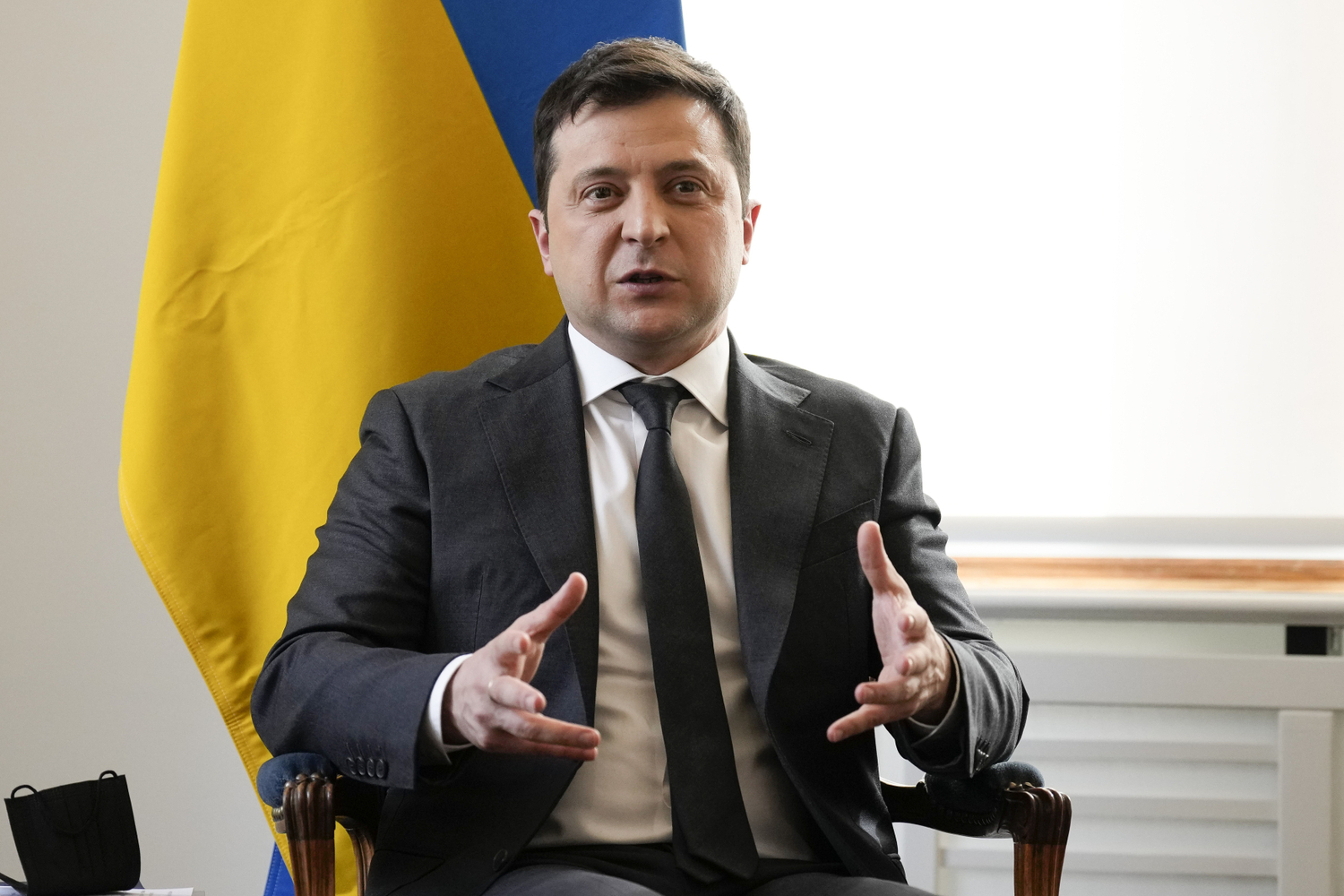 Ukrajinský prezident Volodymyr Zelenskyj.