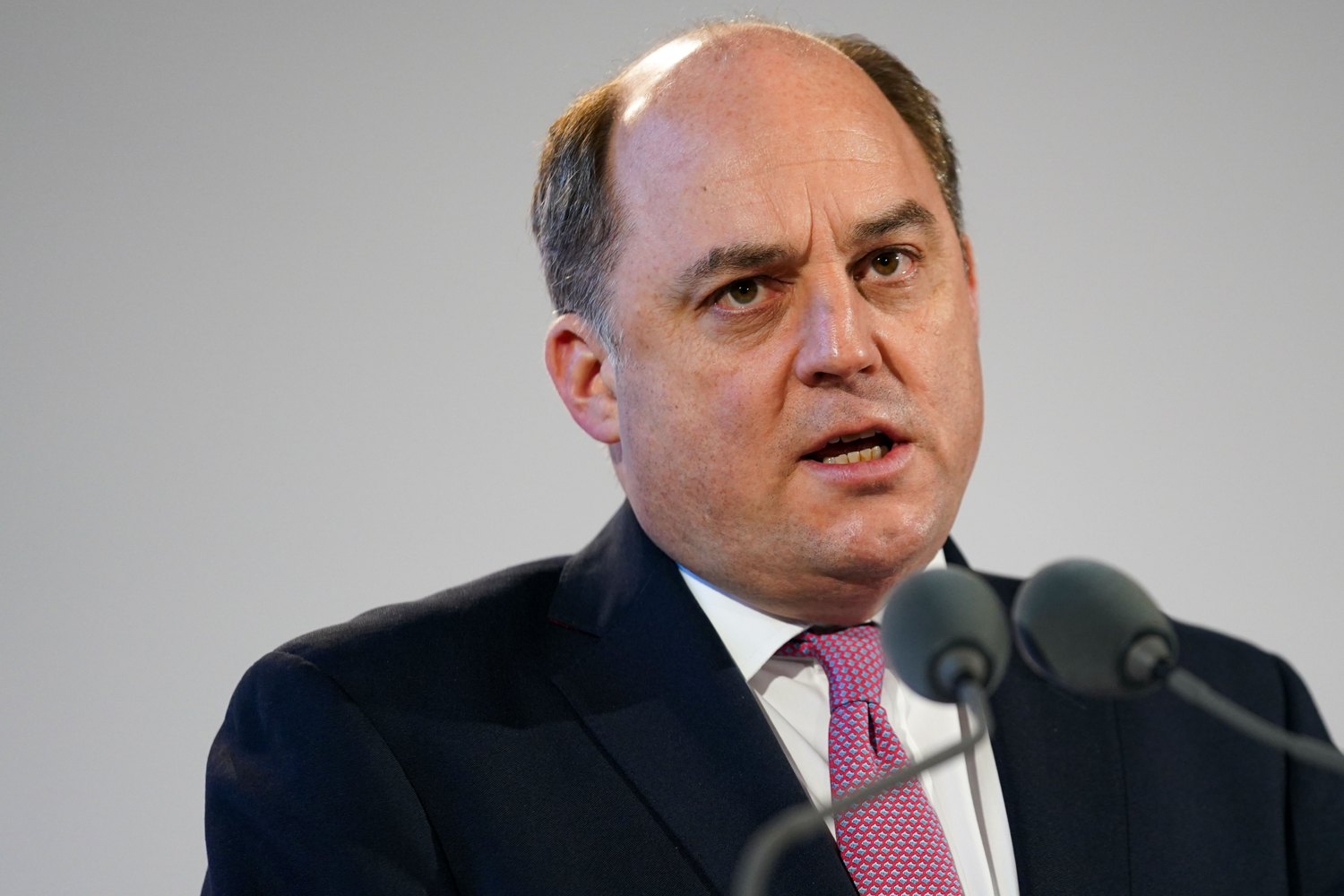 Britský ministr obrany Ben Wallace. Britský ministr obrany Ben Wallace.