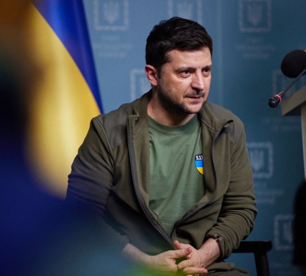 Ukrajinský prezident Volodymyr Zelenskyj.