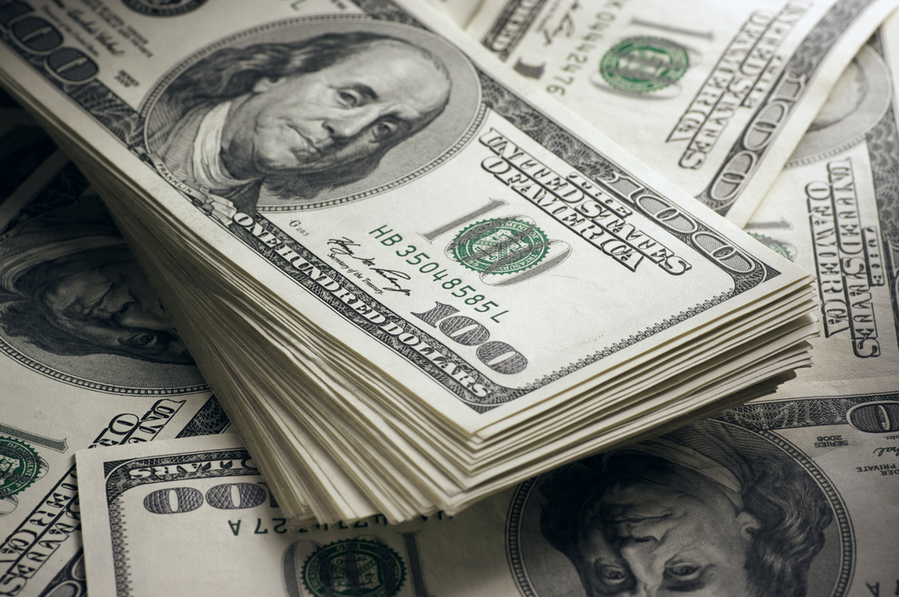 Americký dolar (ilustrační foto).