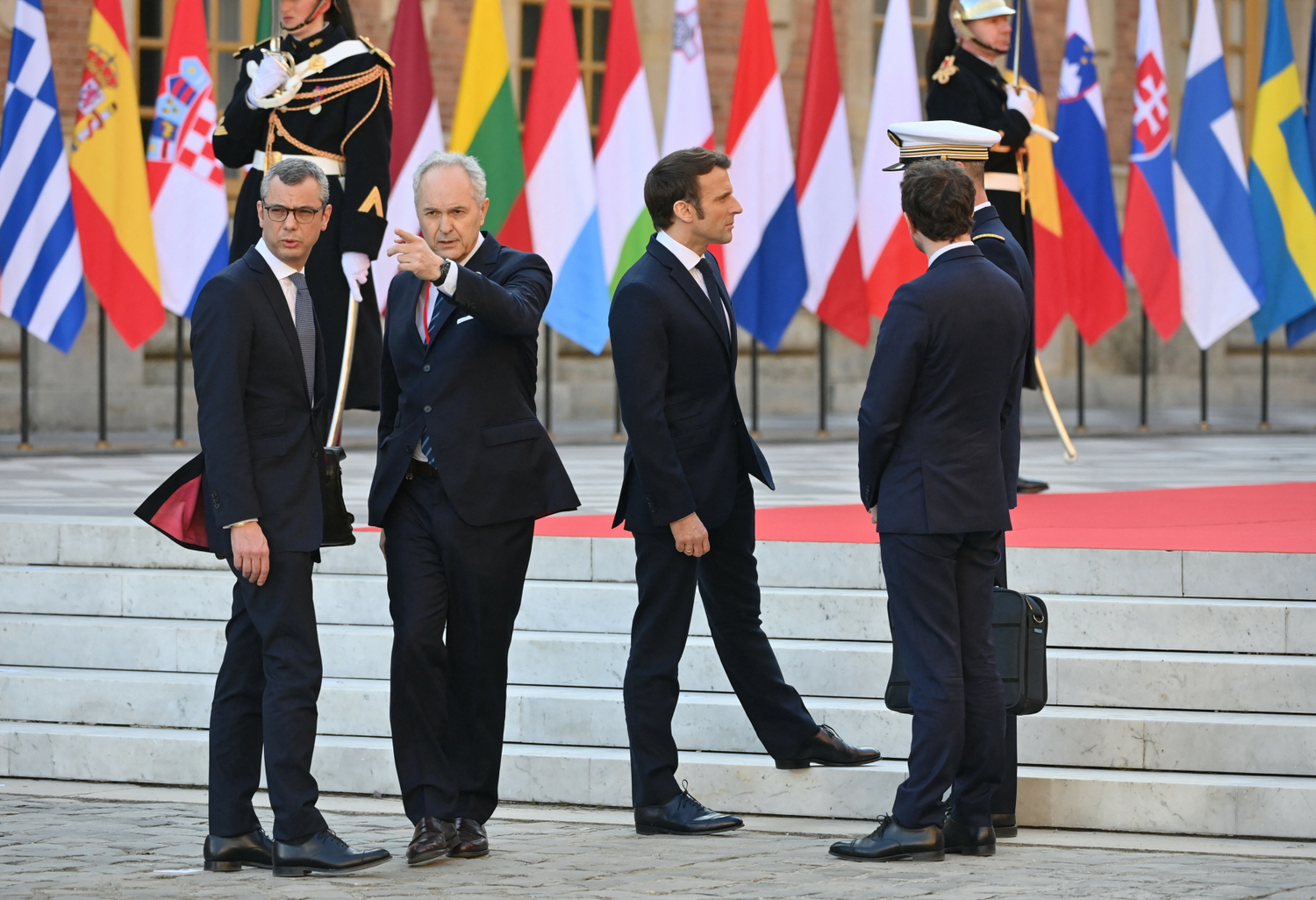Summit EU ve francouzském Versailles.