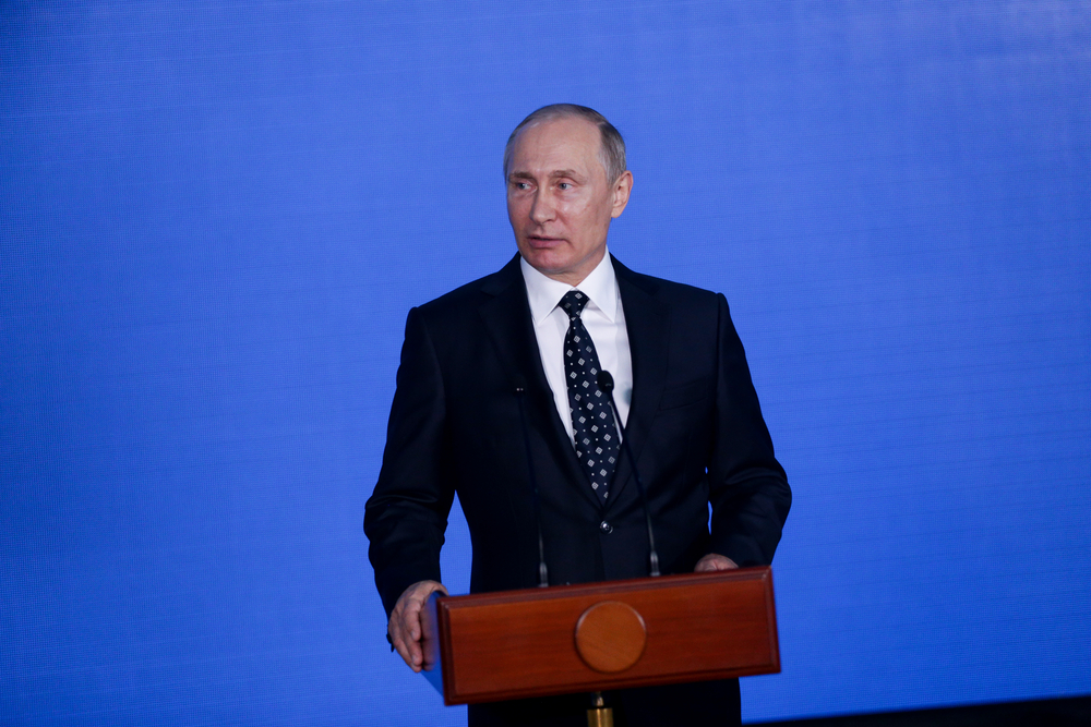 Ruský prezident Vladimir Putin.