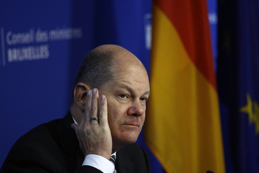 Německý kancléř Olaf Scholz.