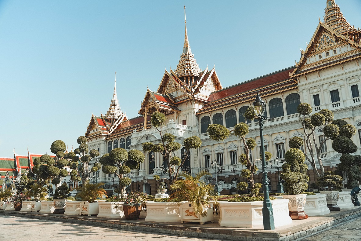 Hlavní město Thajska Bangkok.
