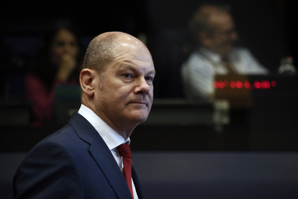 Německý kancléř Olaf Scholz.