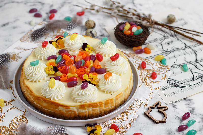 Originální mrkvový cheesecake.