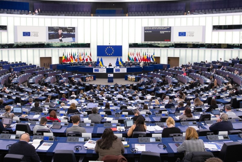 Evropský parlament.