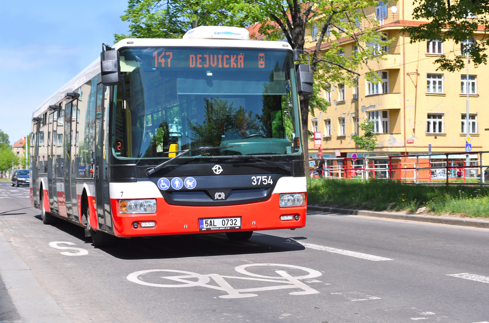 Autobus pražského dopravního podniku (ilustrační foto).