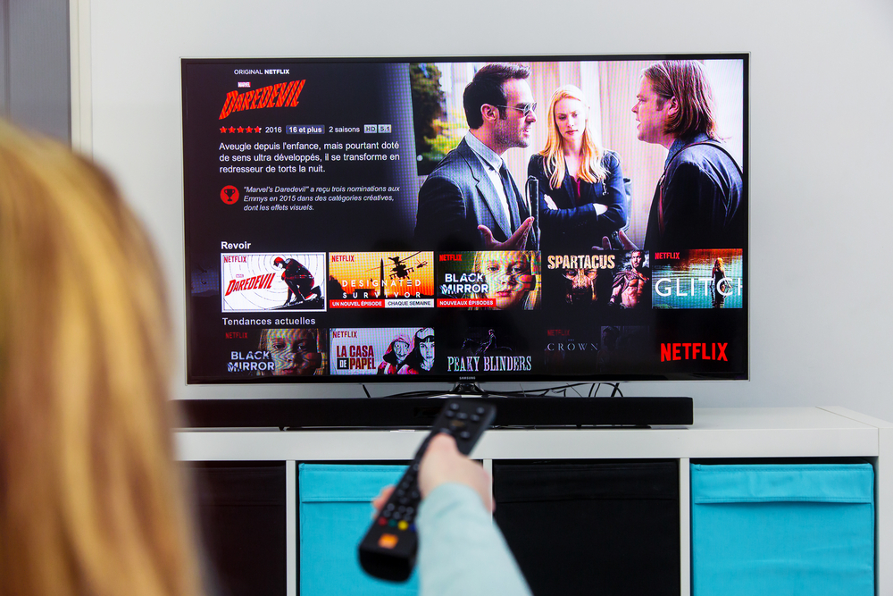 Internetová televize Netflix (ilustrační foto).