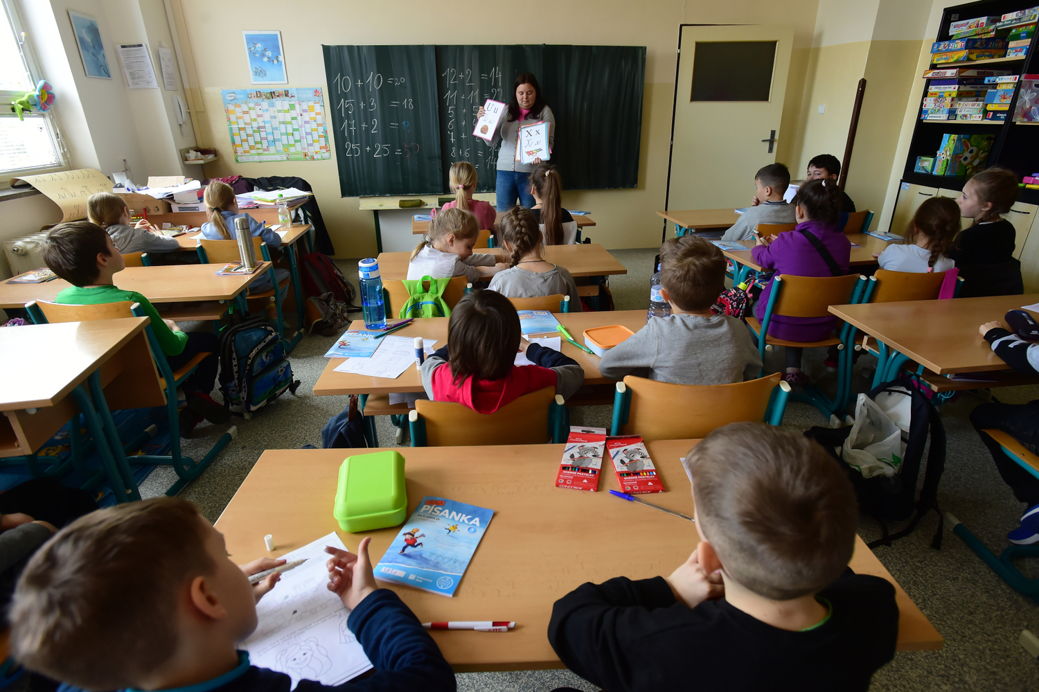 Adaptační třída pro ukrajinské děti.