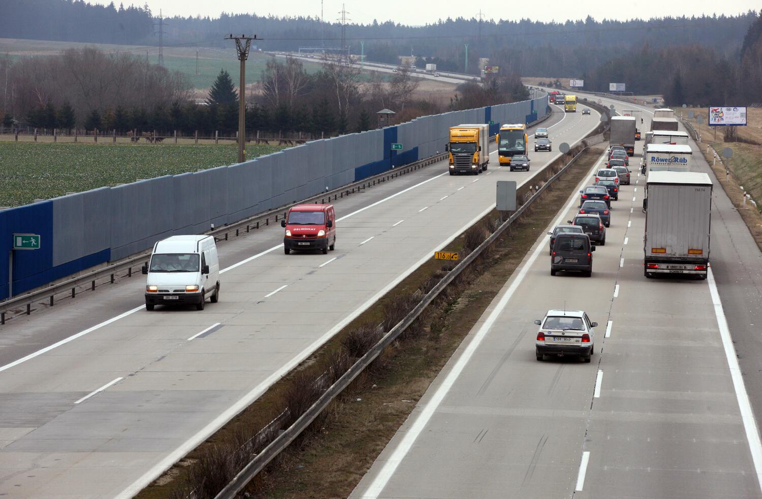 Dálnice D1 (ilustrační foto).