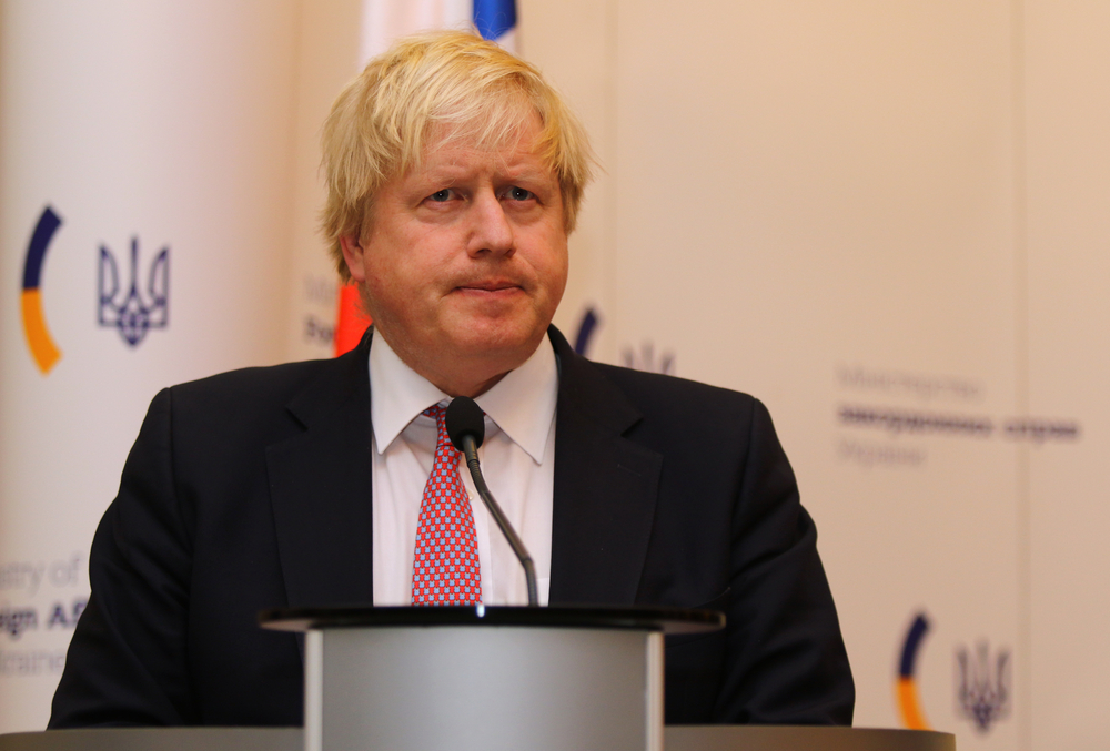 Britský premiér Boris Johnson.