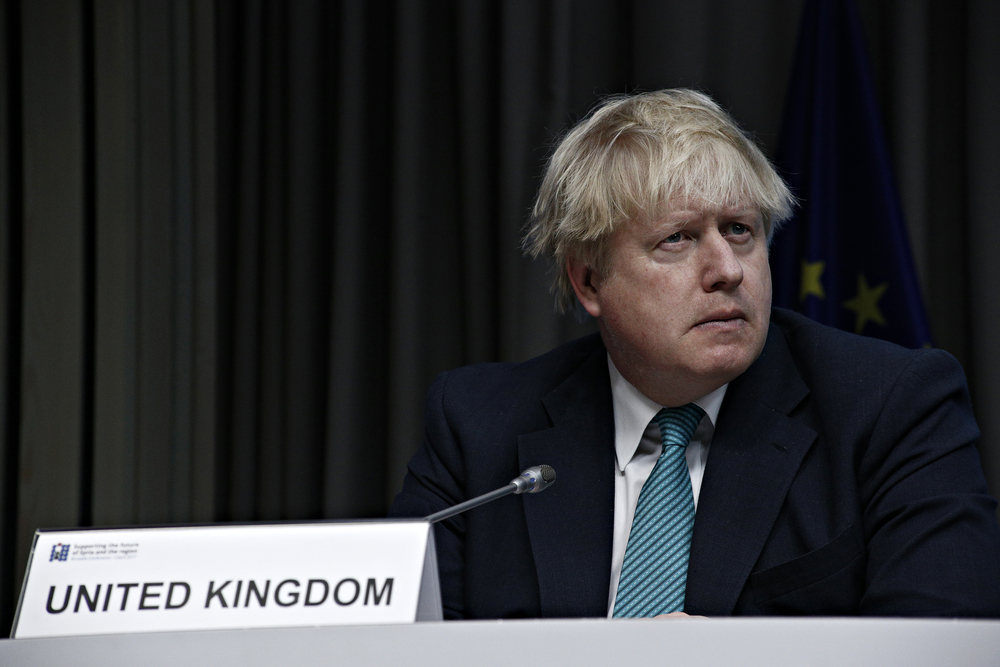 Britský premiér Boris Johnson.