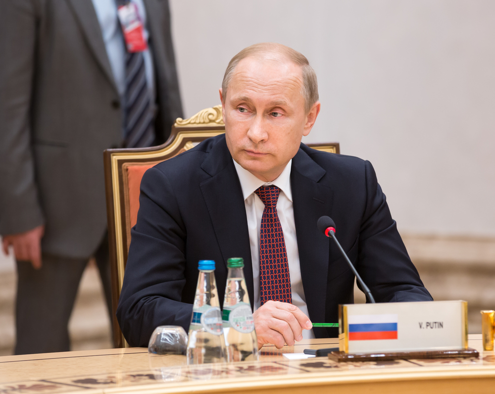 Ruský prezident Vladimir Putin.