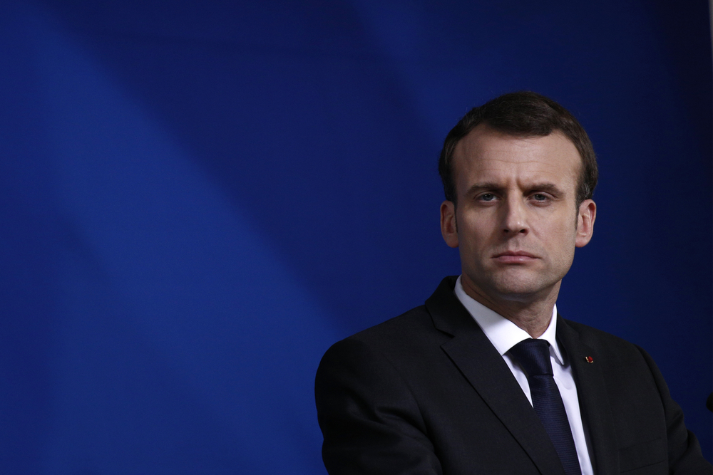 Francouzský prezident Emmanuel Macron.