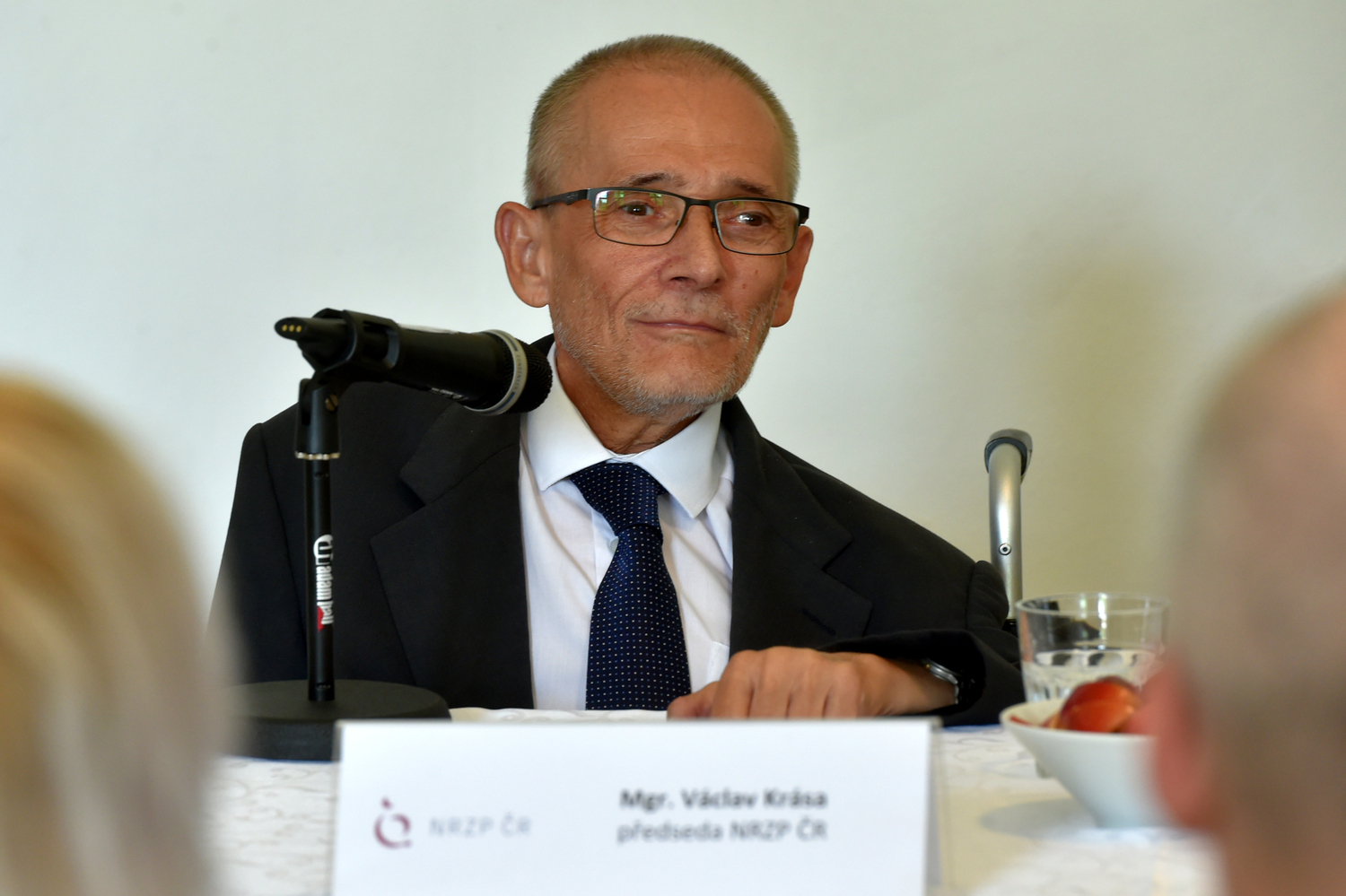 Předseda Národní rady osob se zdravotním postižením ČR Václav Krása.