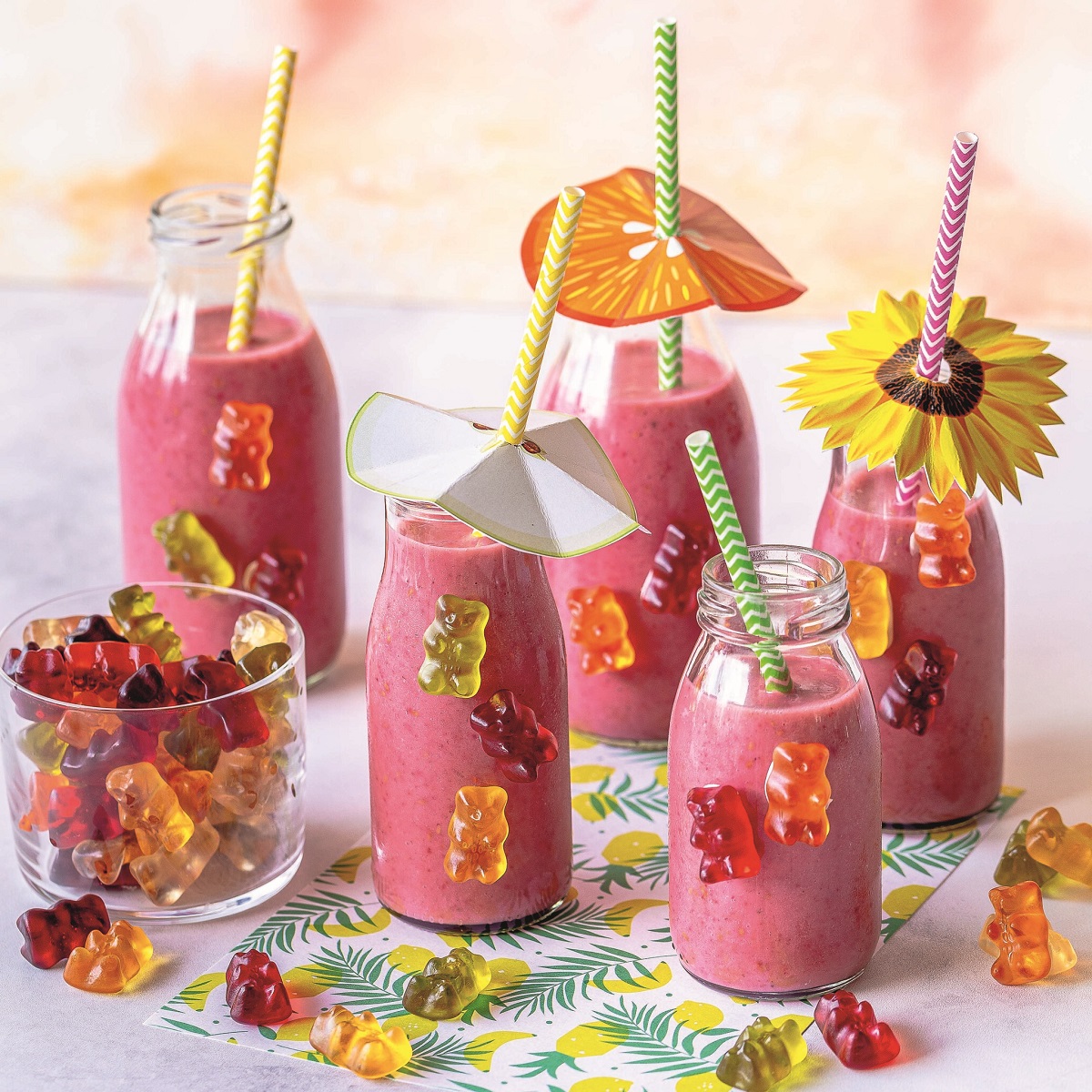 Originální letní smoothie. Originální letní smoothie.