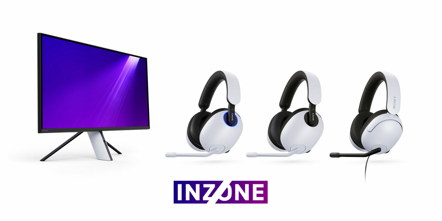 K PlayStationu i počítači, Sony představuje značku Inzone, nová sluchátka a monitory.