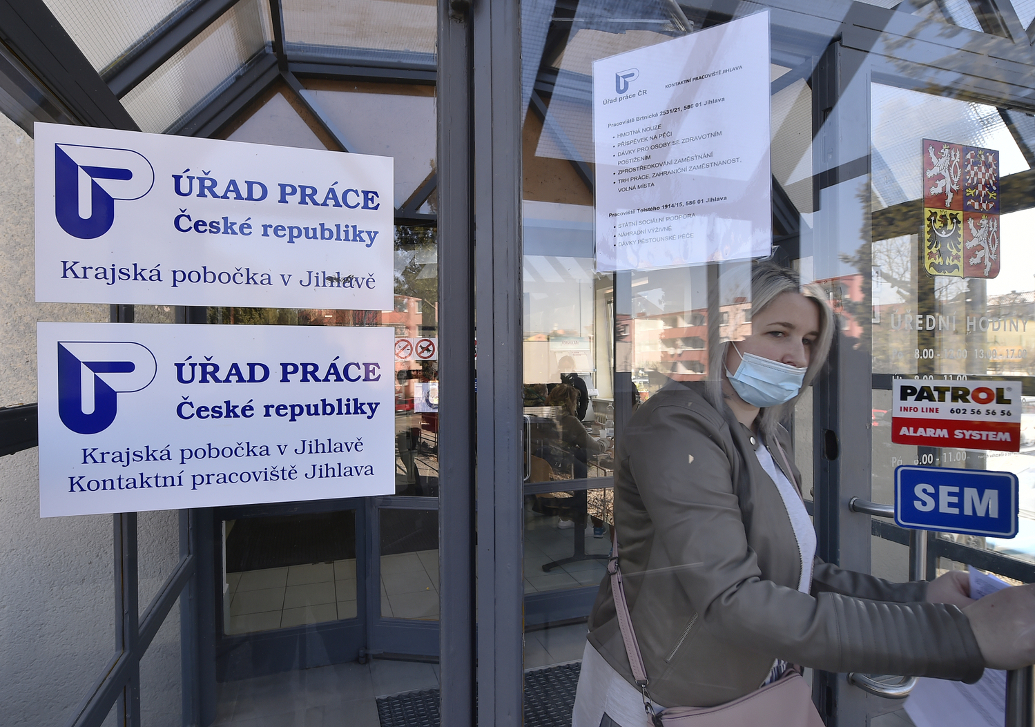 Krajská pobočka Úřadu práce v Jihlavě (ilustrační foto).