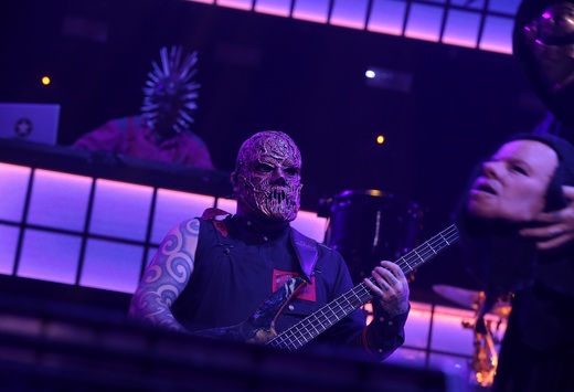 Koncert americké metalové kapely Slipknot v pražské O2 areně.