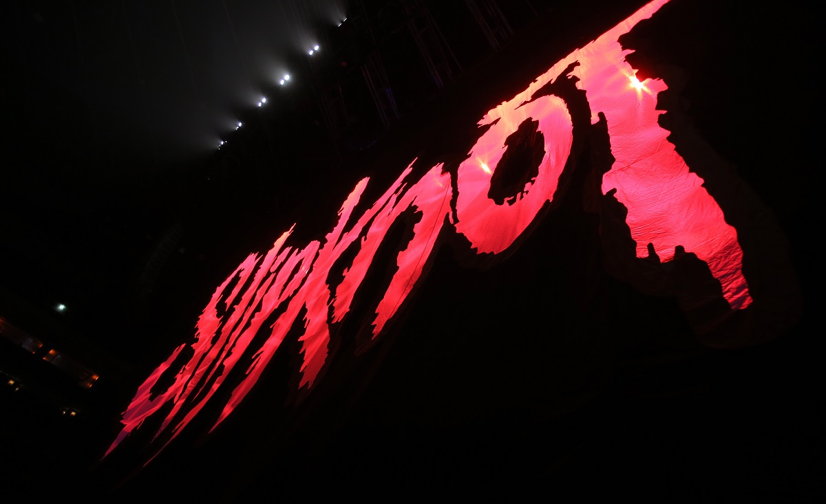 Koncert americké metalové kapely Slipknot v pražské O2 areně.