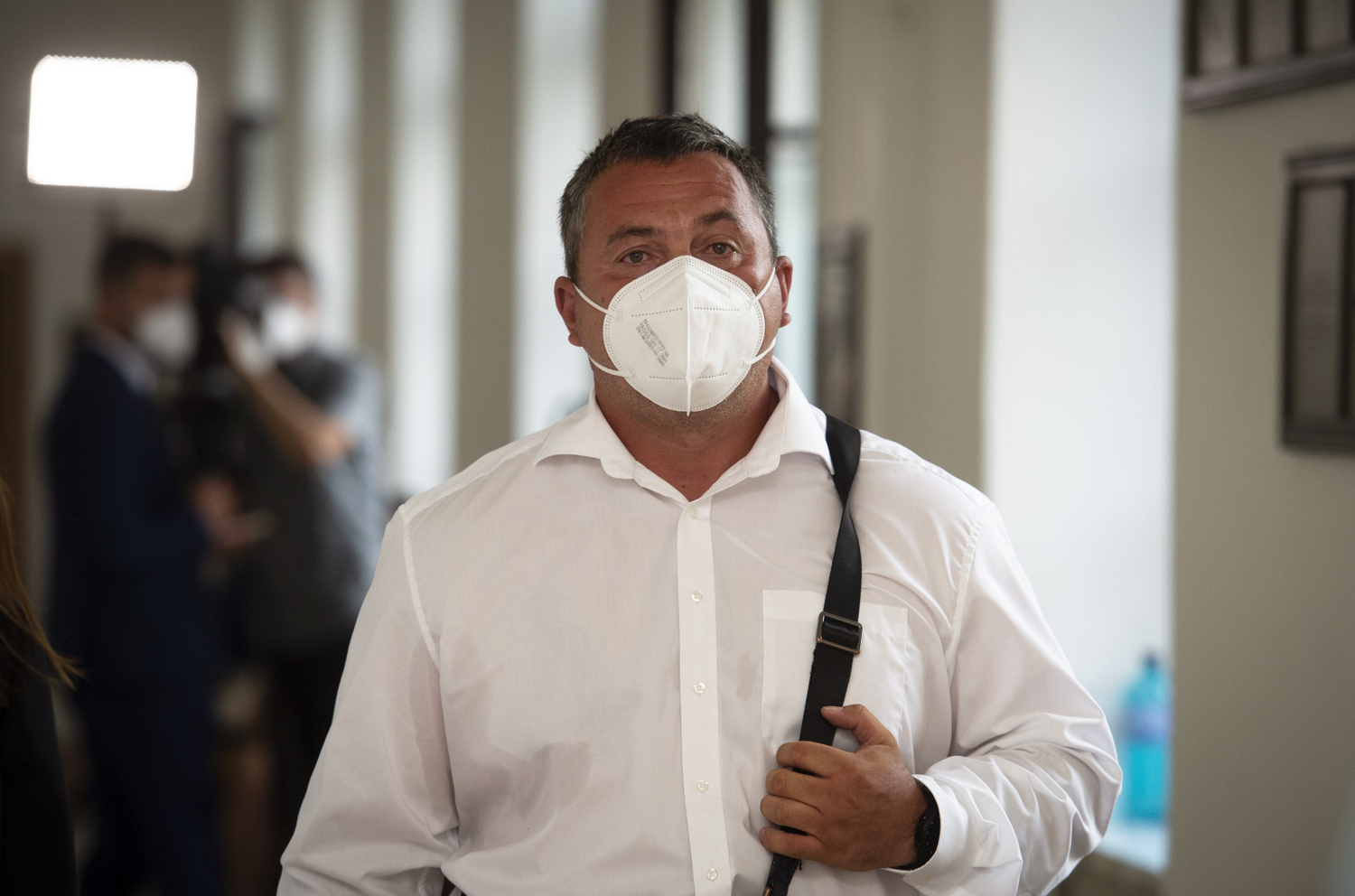 David Berdych u soudu (na snímku z 28. 7. 2021).