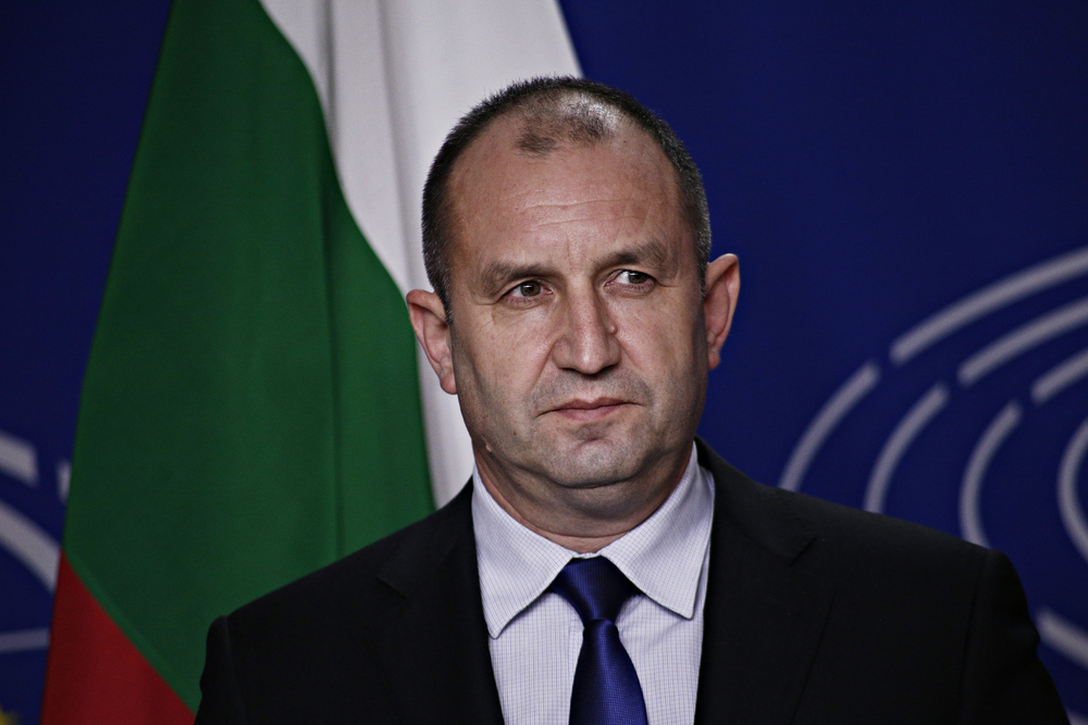 Bulharský prezident Rumen Radev.