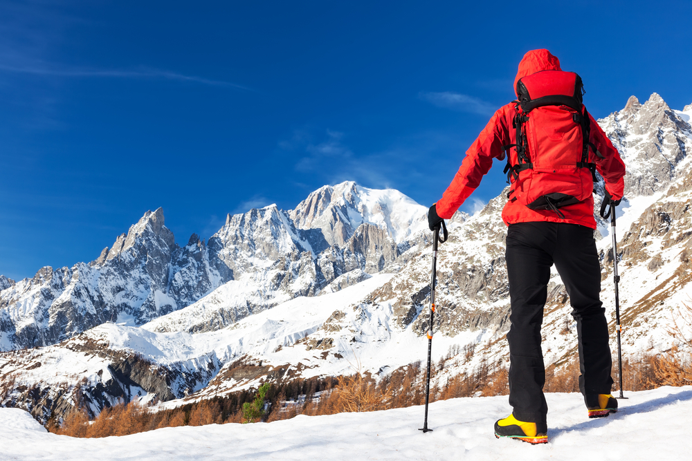 Pohled na nejvyšší horu Evropy Mont Blanc (ilustrační foto).
