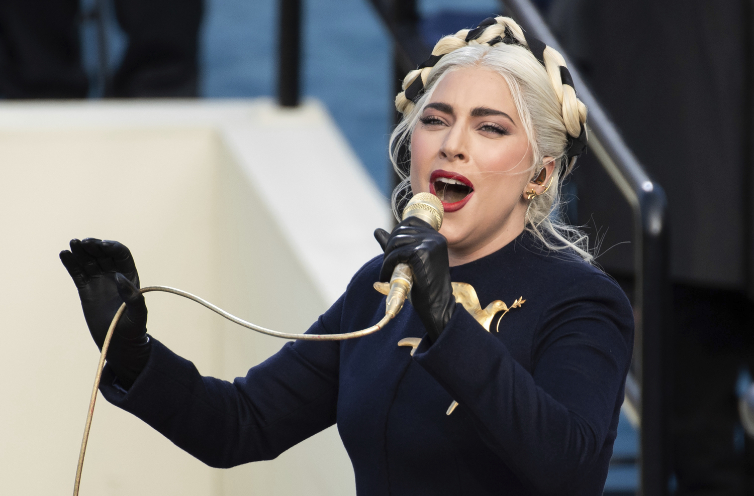 Zpěvačka Lady Gaga.
