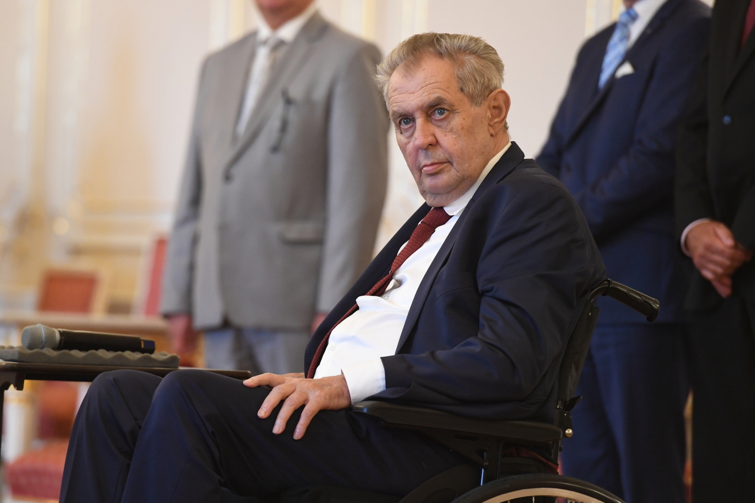 Prezident České republiky Miloš Zeman.
