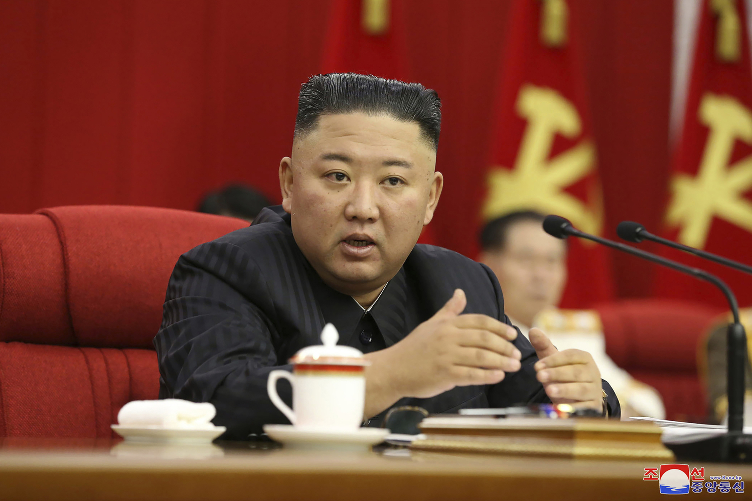 Severokorejský vůdce Kim Čong-un.