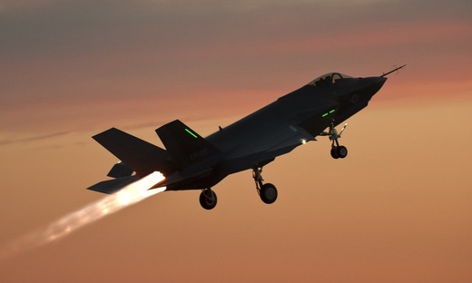 Americký bojový letoun F-35 Lightning.