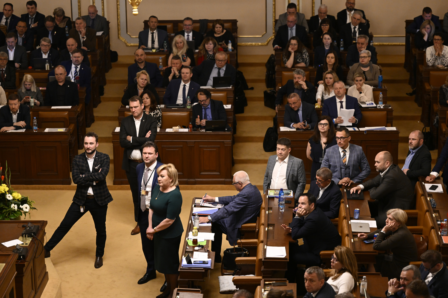 Poslanci Poslanecké sněmovny Parlamentu České republiky (ilustrační foto).