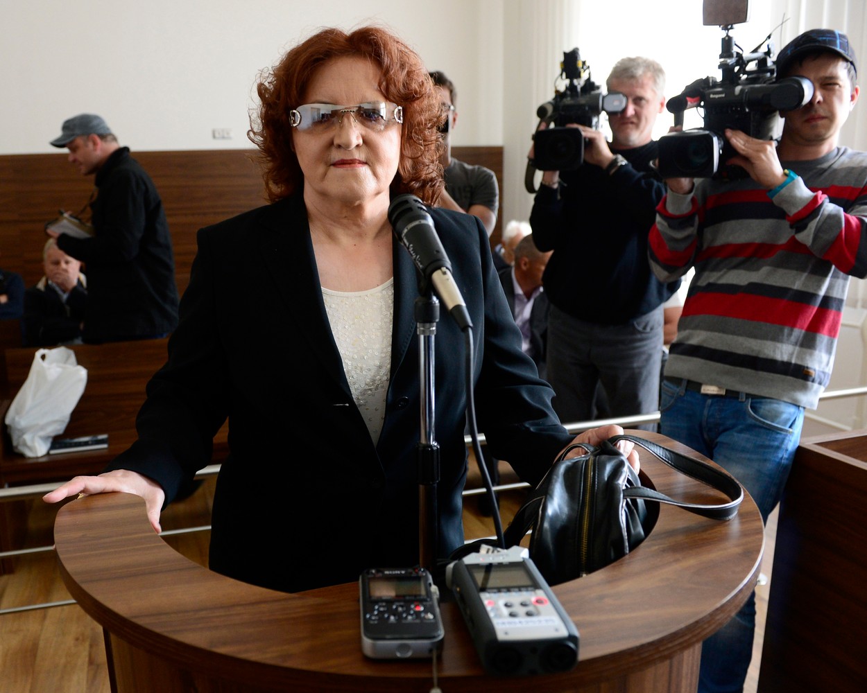 Bývalá ministryně obrany Vlasta Parkanová u soudu (na snímku z roku 2014).