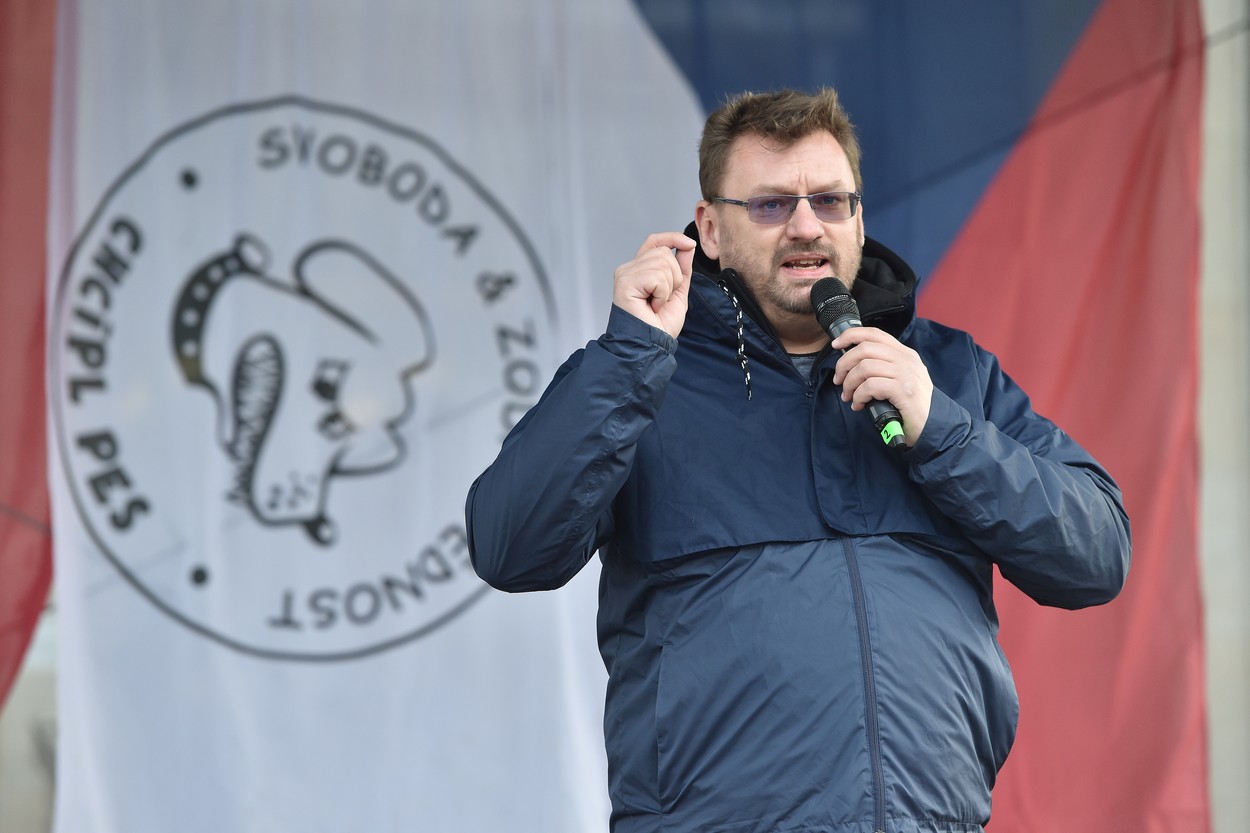 Bývalý poslanec Lubomír Volný (Volný blok).