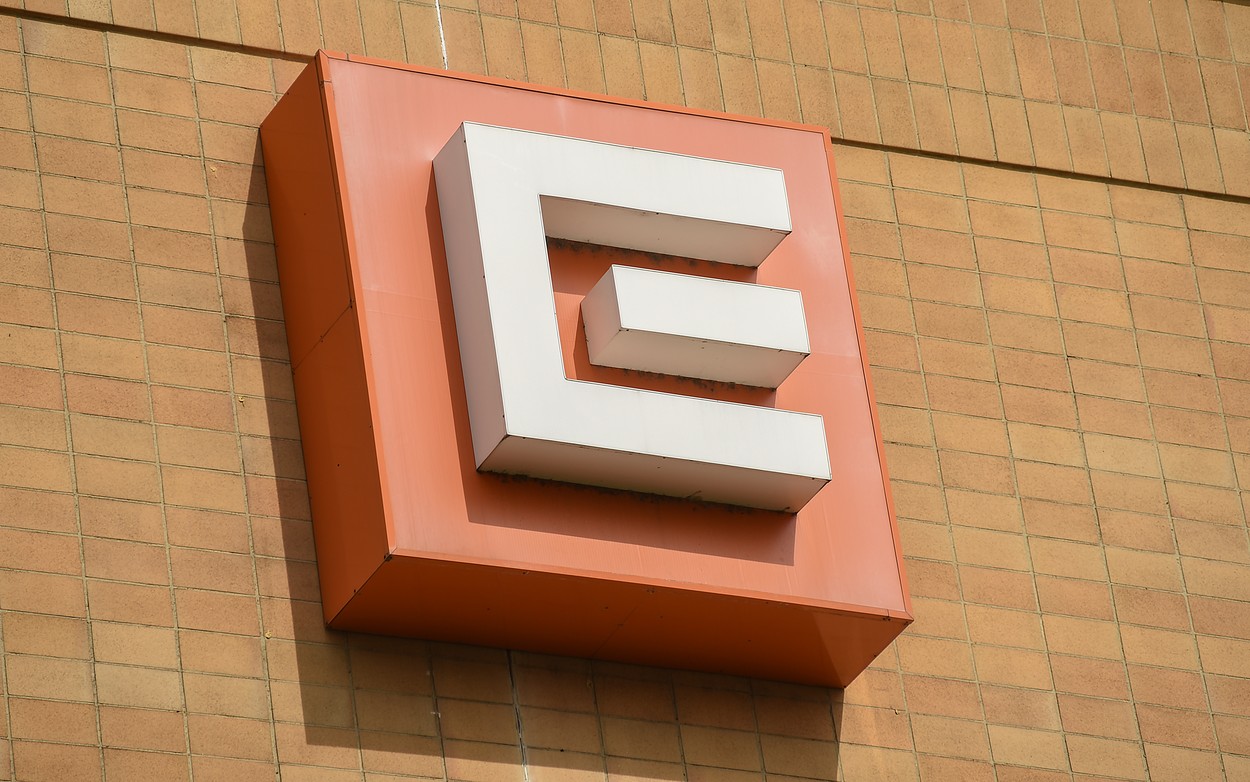 Logo energetické skupiny ČEZ (ilustrační foto).