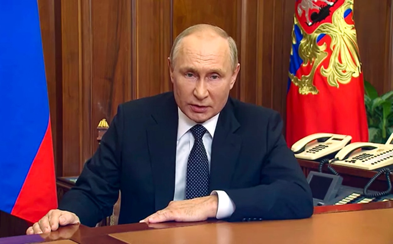 Ruský prezident Vladimir Putin.