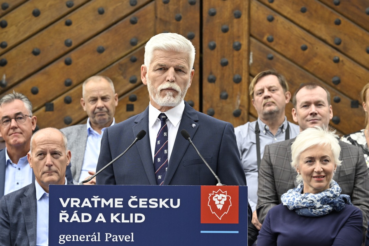 Kandidát na prezidenta České republiky Petr Pavel.